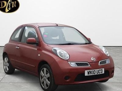 Used Nissan Micra Acenta 80 HP (58 kW) 2010 Red Hatchback