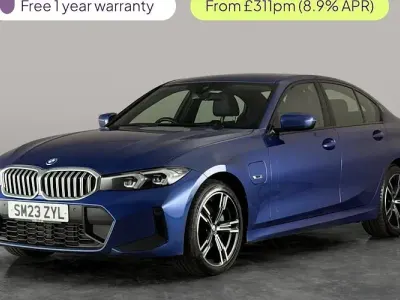 Used BMW 330e M Sport 292 HP (214 kW) 2023 Blue Sedan