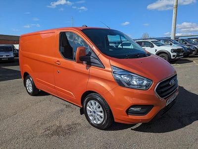 Used Ford Transit Custom Limited 185 HP (136 kW) 2022 Orange Van