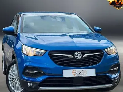 Used Vauxhall Grandland X Sport 120 HP (88 kW) 2018 Blue SUV