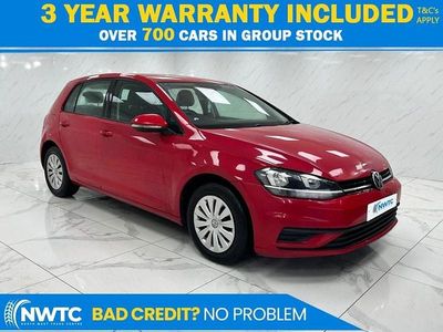 Begagnad VW Golf VII S 125 HK (91 kW) 2017 Röd Halvkombi