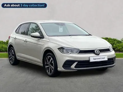 Begagnad VW Polo Match 95 HK (69 kW) 2025 Grå Halvkombi