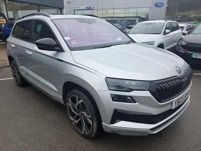 Used Skoda Karoq SportLine 150 HP (110 kW) 2025 Silver SUV