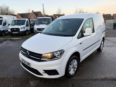 White Used 2018 VW Caddy Trendline MPV | £8,495 (A bit pricey)