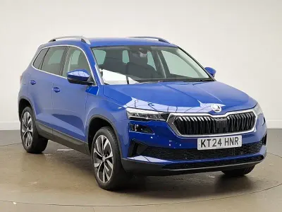 Begagnad Skoda Karoq SE L 150 HK (110 kW) 2024 Blå SUV