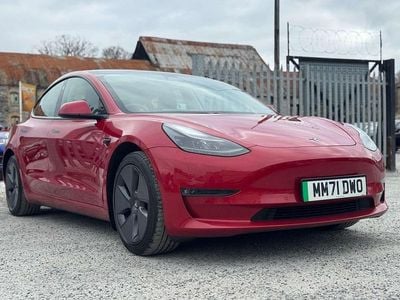 Used Tesla Model 3 Long Range AWD 366 kW (498 HP) 2022 Red Sedan