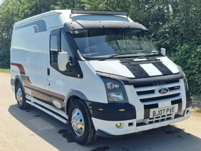 Used Ford Transit 100 HP (73 kW) 2007 White Van