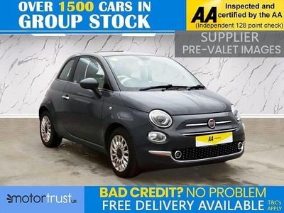 Used Fiat 500 Lounge 69 HP (50 kW) 2018 Grey Hatchback