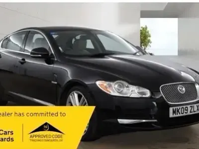 Gebraucht Jaguar XF Portfolio 2009 Schwarz Limousine