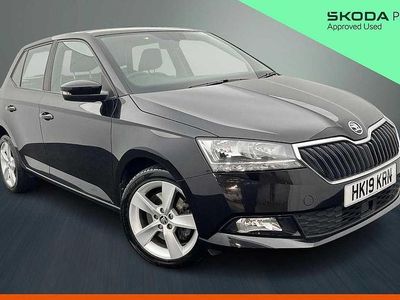 Used Skoda Fabia 81 HP (59 kW) 2019 Black magic pearlescent Hatchback