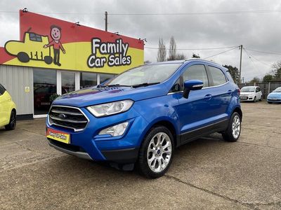 Used Ford Ecosport Titanium 2020 Blue SUV