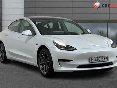 used Tesla Model 3 STANDARD RANGE PLUS 4d 302 BHP Heated Front Seats, Adaptive Cruise Control, Autopilot, 15-Inch Touch