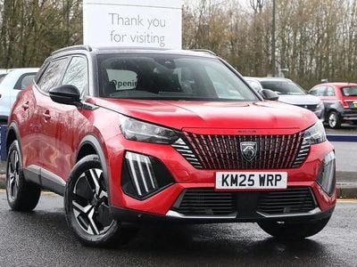 Red Used 2025 Peugeot 2008 GTi SUV | £19,395 (Good price)