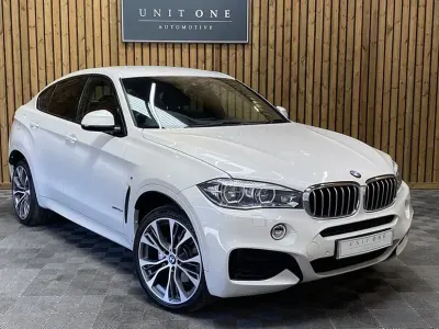 Used BMW X6 M Sport 2018 Mineral white SUV