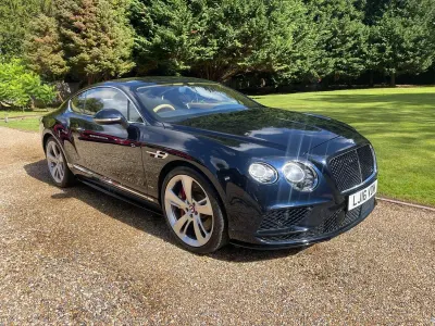 Used Bentley Continental 528 HP (388 kW) 2016 Blue Coupe