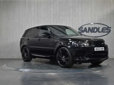 Used Land Rover Range Rover Sport HSE Dynamic 300 HP (220 kW) 2021 Black SUV
