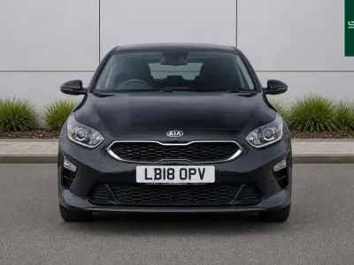 Used Kia Ceed 117 HP (86 kW) 2018 Black Hatchback