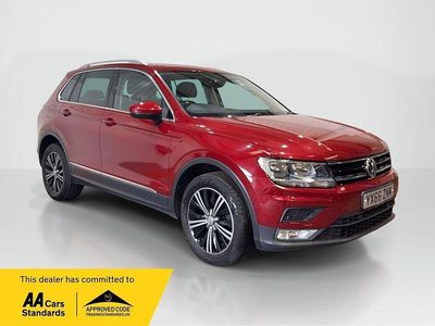 Used VW Tiguan SE 150 HP (110 kW) 2016 Red SUV