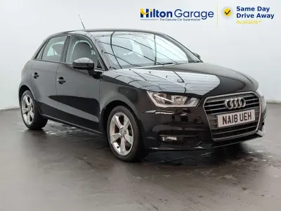 Used Audi A1 Sportback Sport 125 HP (91 kW) 2018 Black Hatchback