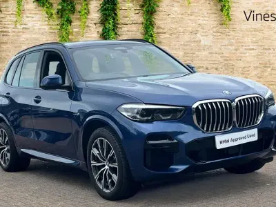 Used BMW X5 M Sport 394 HP (289 kW) 2021 Blue SUV