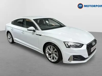 Begagnad Audi A5 Sport 245 HK (180 kW) 2023 Vit Sportkupé
