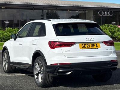 Used Audi Q3 Black Edition 150 HP (110 kW) 2021 White SUV