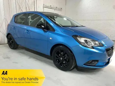 Used Vauxhall Corsa 75 HP (55 kW) 2019 Blue Hatchback