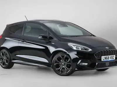 Used Ford Fiesta ST-Line 125 HP (91 kW) 2018 Black Hatchback