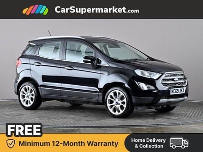 Used Ford Ecosport Titanium 2020 Black SUV