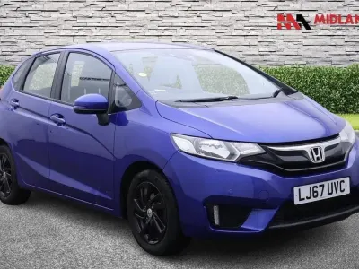 Used Honda Jazz SE 102 HP (75 kW) 2017 Blue Hatchback