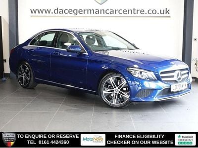 Used Mercedes C220 194 HP (142 kW) 2021 Blue Sedan