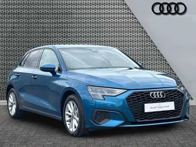 Used Audi A3 150 HP (110 kW) 2020 Blue Sedan