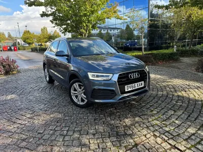Używany Audi Q3 S-Line 150 KM (110 kW) 2016 Niebieski SUV
