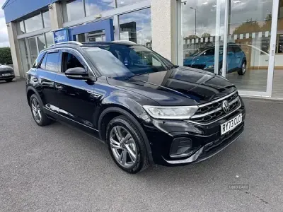 Used VW T-Roc R-line 150 HP (110 kW) 2024 Black SUV