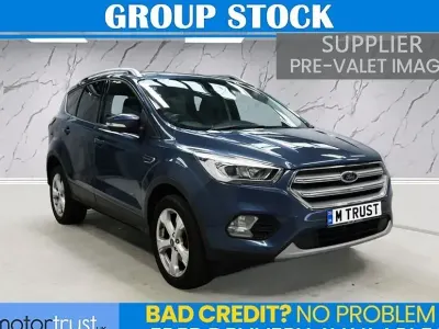 Używany Ford Kuga Titanium 180 KM (132 kW) 2018 Niebieski SUV