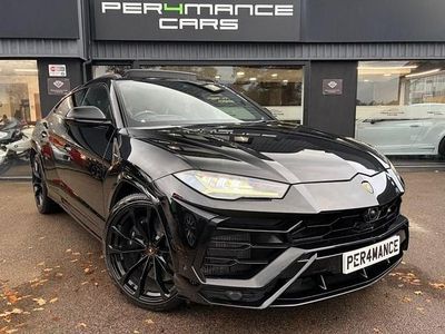 Black Used 2021 Lamborghini Urus SUV | £144,990 (Expensive)