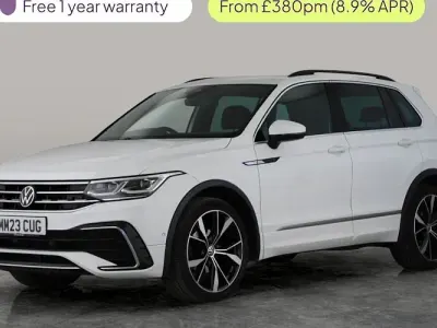 Used VW Tiguan R-line 150 HP (110 kW) 2023 White SUV