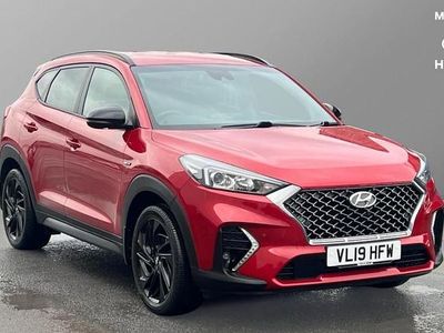 Used Hyundai Tucson N Line 177 HP (130 kW) 2019 Red SUV