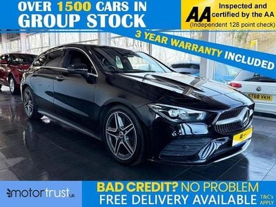 Used Mercedes CLA220 Shooting Brake AMG line 2019 Black Estate