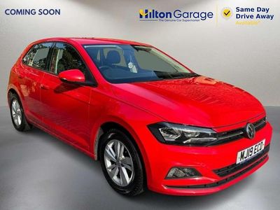 Used VW Polo SE 80 HP (58 kW) 2019 Red Hatchback