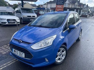 Used Ford B-MAX Zetec 75 HP (55 kW) 2013 Blue MPV