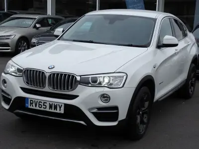 Used BMW X4 xLine 190 HP (139 kW) 2015 White SUV