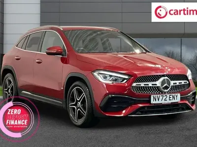 Begagnad Mercedes GLA220 AMG line 190 HK (139 kW) 2022 Röd SUV