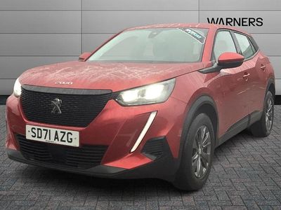 Used Peugeot 2008 Active Premium 100 HP (73 kW) 2021 Red SUV