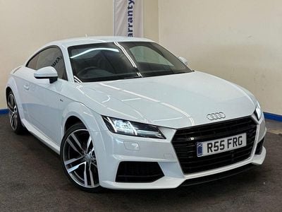Used Audi TT S-Line 184 HP (135 kW) 2016 White Coupe