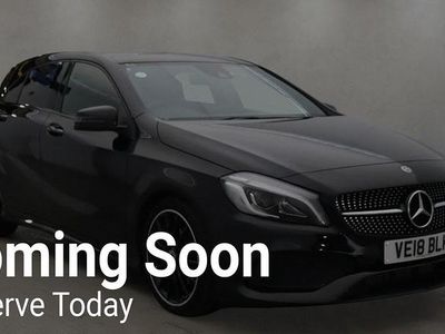 Used Mercedes A200 AMG Line Premium Plus 2018 Black Hatchback