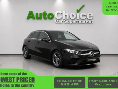 Begagnad Mercedes A200 Executive 163 HK (119 kW) 2020 Svart Halvkombi