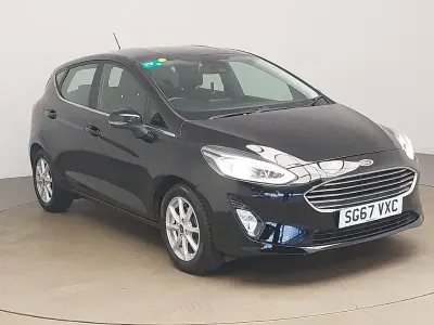 Used Ford Fiesta Zetec 100 HP (73 kW) 2017 Black Hatchback