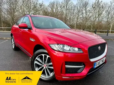 Usado Jaguar F-Pace R-Sport 2018 Vermelho SUV