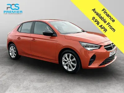 Used Vauxhall Corsa 100 HP (73 kW) 2021 Orange Hatchback